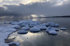 Vinterbilleder Husodde 10. februar 2021.